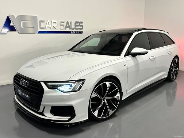 Audi A6 Estate, Diesel Hybrid, 2019, White