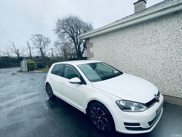 Volkswagen Golf Hatchback, Diesel, 2014, White