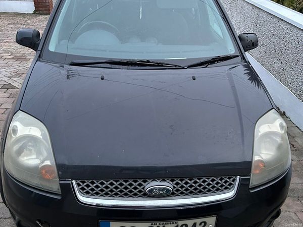 Ford Fiesta Hatchback, Petrol, 2008, Black