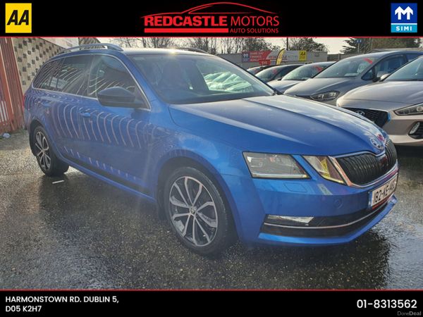 Skoda Octavia Estate, Diesel, 2018, Blue