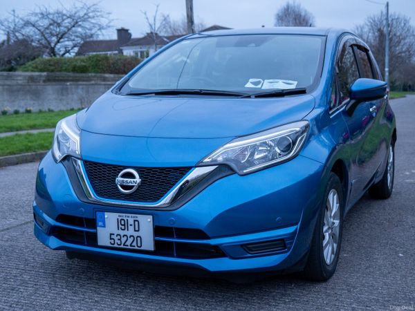 Nissan Note MPV, Petrol Hybrid, 2019, Blue