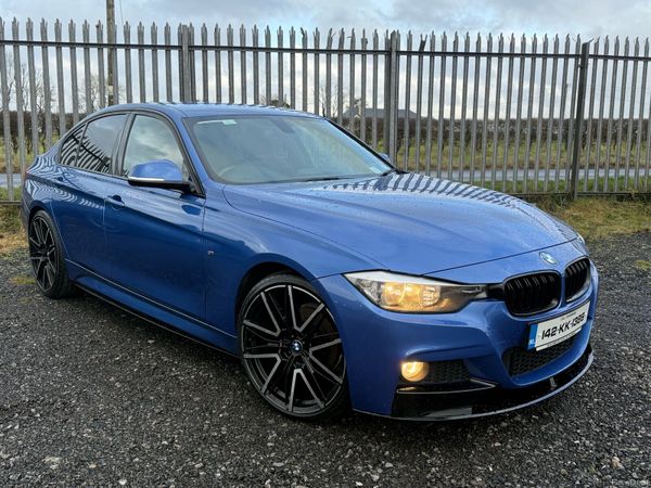 BMW 3-Series Saloon, Diesel, 2014, Blue