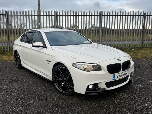 BMW 5-Series Saloon, Diesel, 2016, White