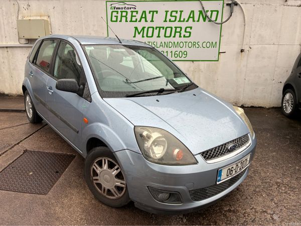 Ford Fiesta Hatchback, Petrol, 2006, Blue