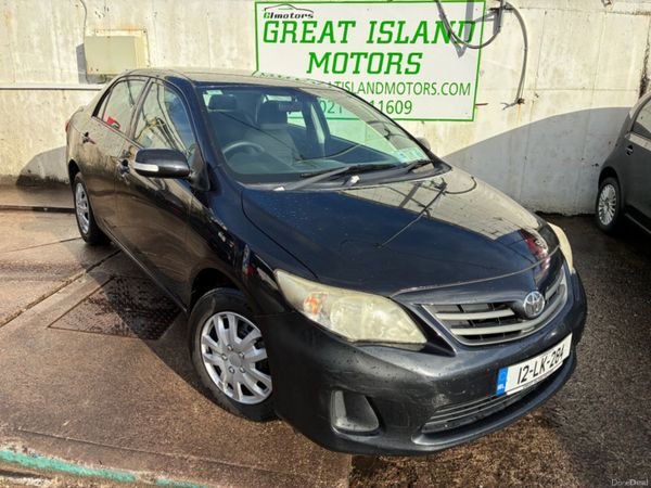 Toyota Corolla Saloon, Petrol, 2012, Black