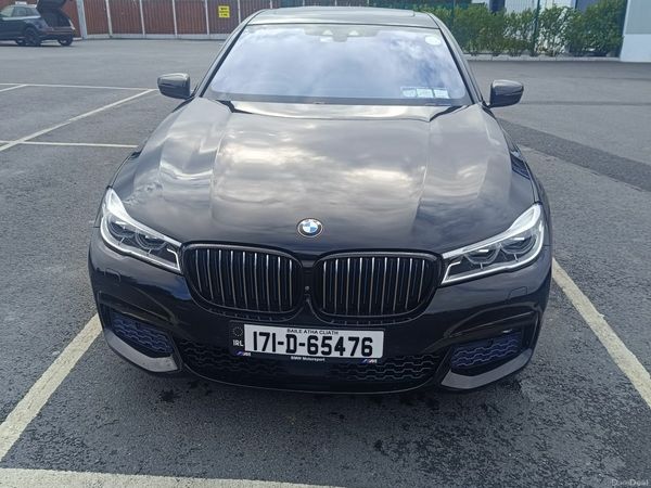 BMW 7-Series Saloon, Petrol Plug-in Hybrid, 2017, Black