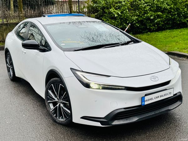 Toyota Prius Saloon, Petrol Hybrid, 2024, White