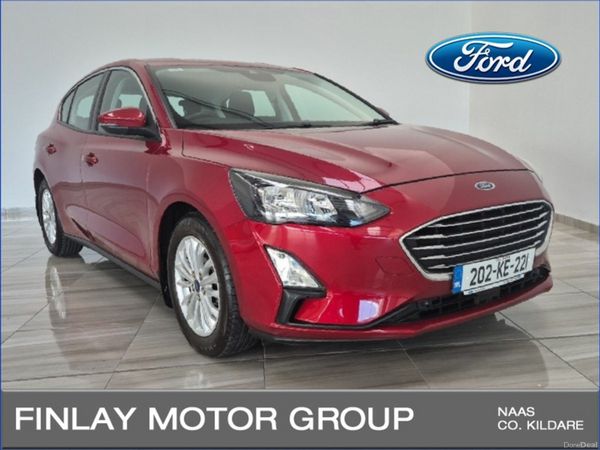 Ford Focus Hatchback, Petrol, 2020, Red
