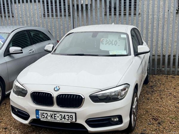 BMW 1-Series Hatchback, Petrol, 2015, White