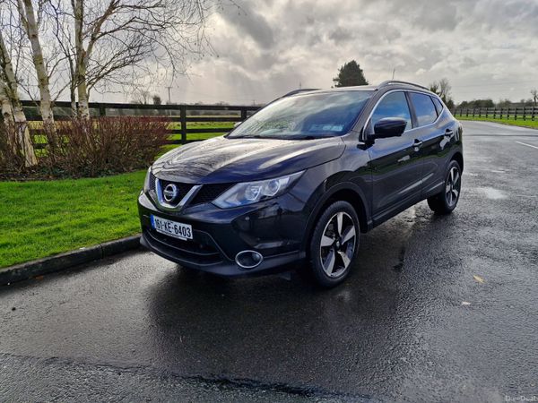 Nissan Qashqai Hatchback, Diesel, 2016, Black