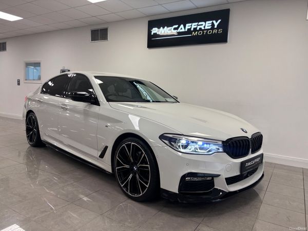 BMW 5-Series Saloon, Diesel, 2017, White