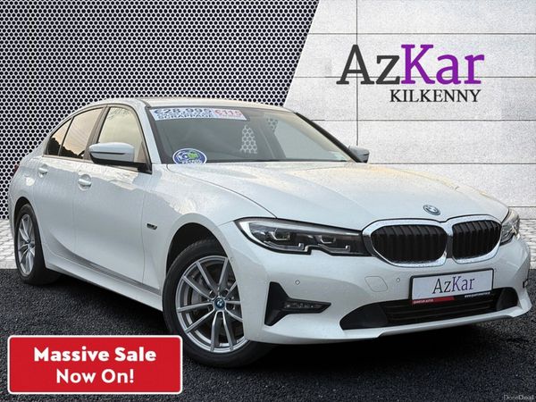 BMW 3-Series Saloon, Petrol Plug-in Hybrid, 2022, White