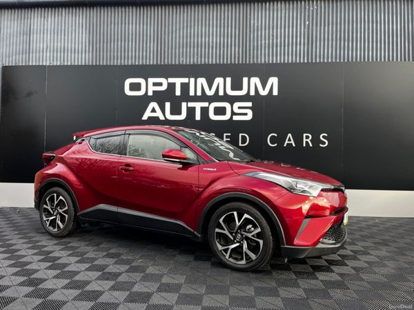 Toyota C-HR Hatchback, Petrol Hybrid, 2018, Red