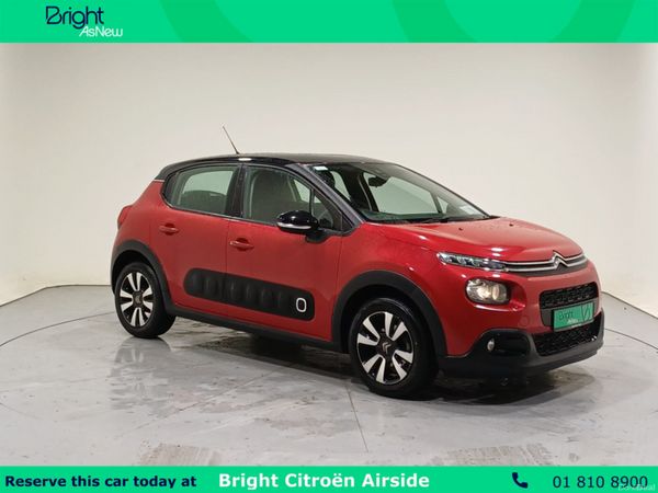 Citroen C3 Hatchback, Petrol, 2020, Red