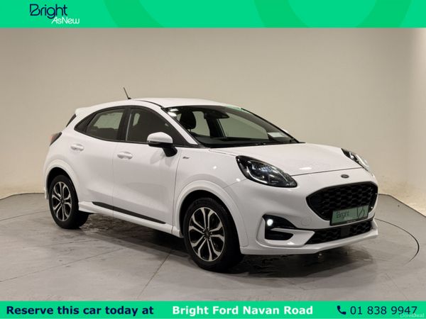 Ford Puma MPV, Petrol Hybrid, 2024, White