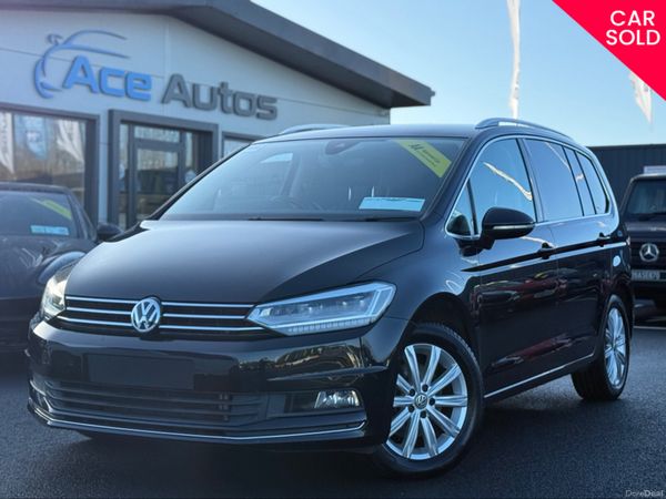 Volkswagen Touran MPV, Diesel, 2018, Black