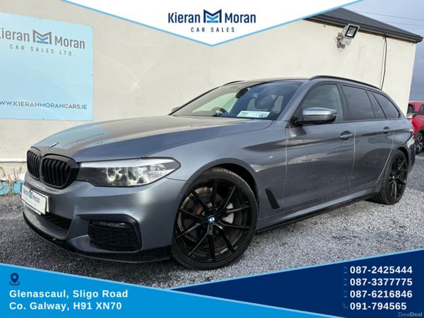 BMW 5-Series Estate, Diesel, 2019, Blue