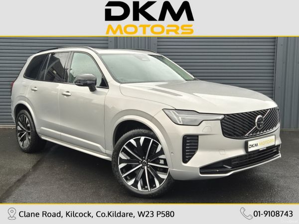 Volvo XC90 Estate, Petrol Plug-in Hybrid, 2025, Silver