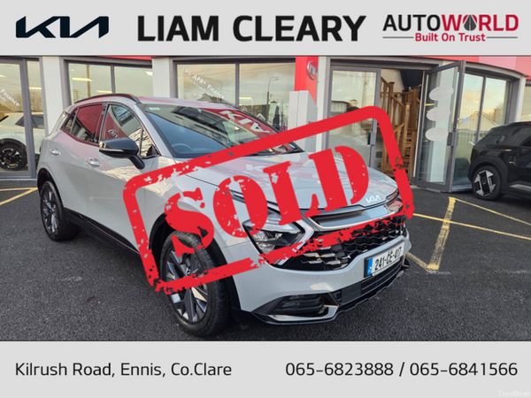 Kia Sportage MPV, Petrol Plug-in Hybrid, 2024, Grey