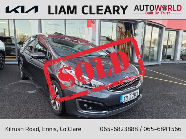 Kia Ceed Estate, Diesel, 2017, Grey