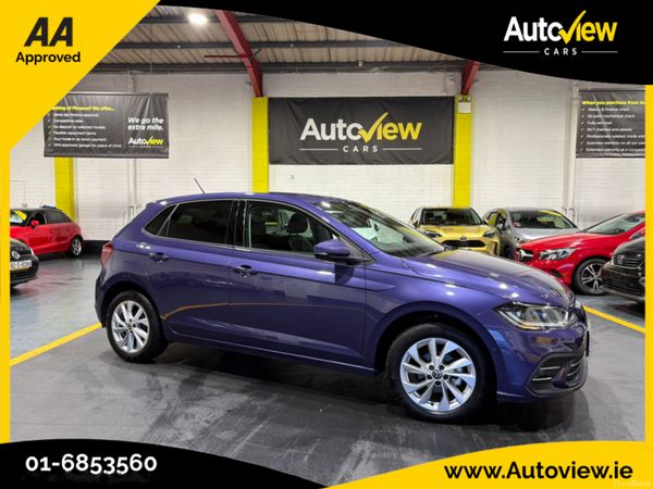 Volkswagen Polo Hatchback, Petrol, 2022, Purple