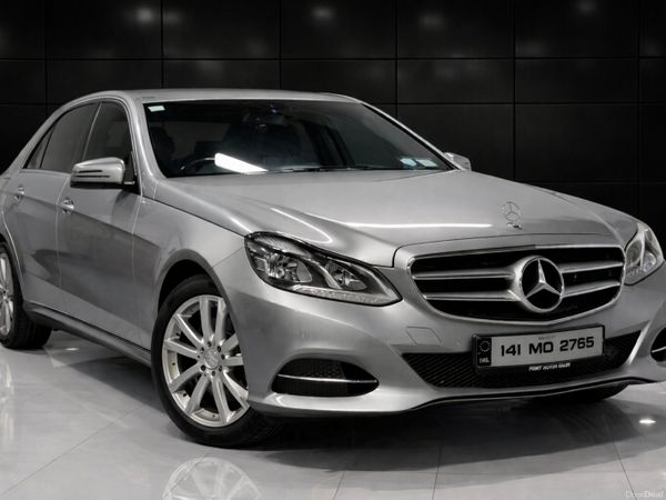Mercedes-Benz E-Class Saloon, Diesel Hybrid, 2014, Silver