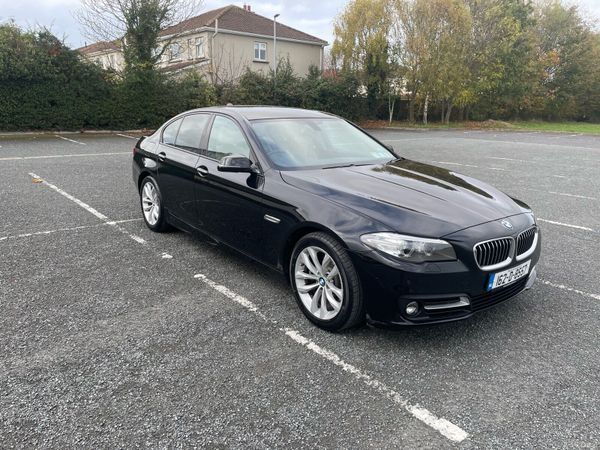 BMW 5-Series Saloon, Diesel, 2016, Black