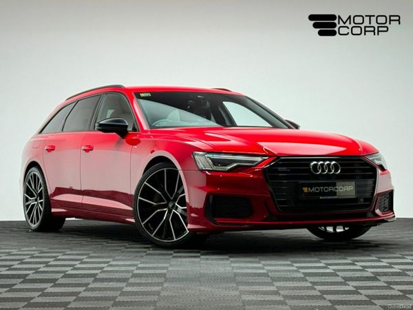 Audi A6 Estate, Petrol Plug-in Hybrid, 2023, Red