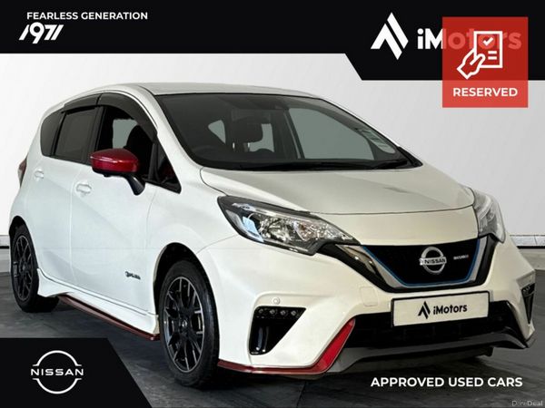 Nissan Note Hatchback, Petrol, 2020, White