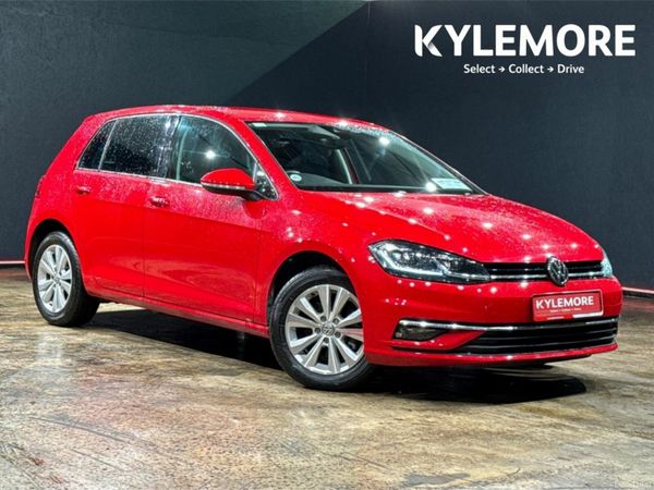 Volkswagen Golf Hatchback, Petrol, 2018, Red