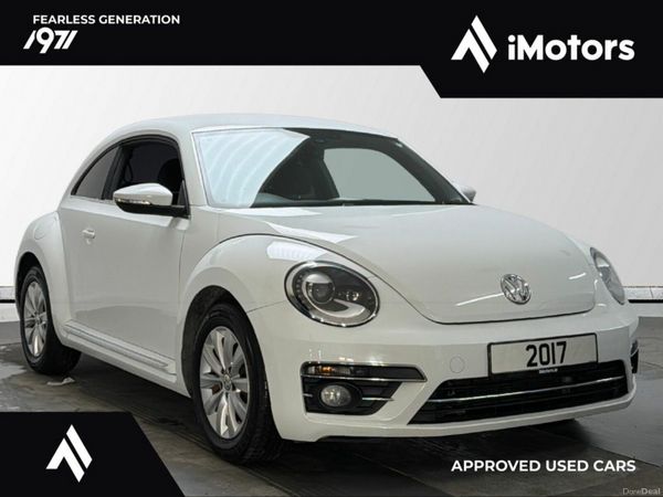 Volkswagen Beetle Hatchback, Petrol, 2017, White