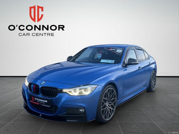 BMW 3-Series Saloon, Petrol Plug-in Hybrid, 2018, Blue