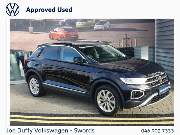 Volkswagen T-Roc SUV, Petrol, 2023, Black