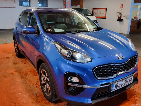 Kia Sportage SUV, Diesel, 2018, Blue