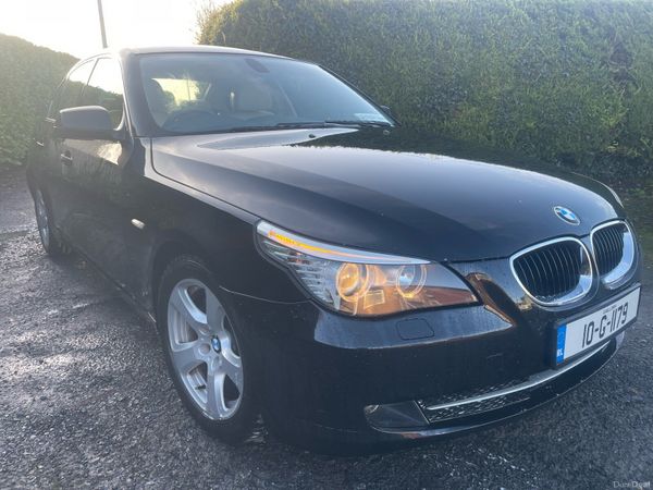 BMW 5-Series Saloon, Diesel, 2010, Black