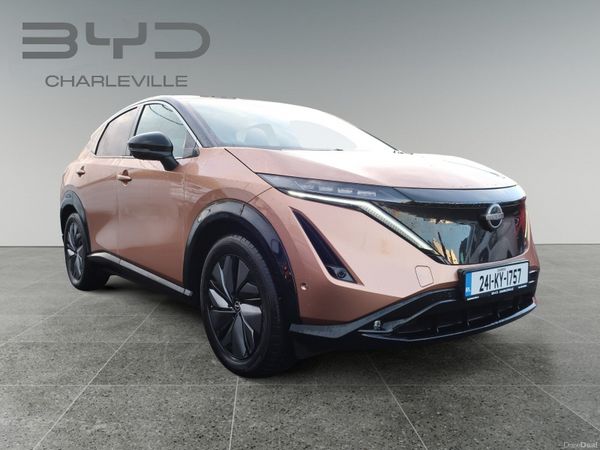 Nissan Ariya MPV, Electric, 2024, Brown