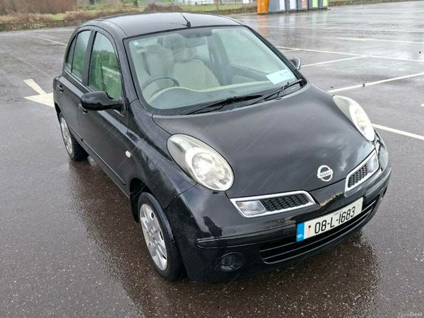 Nissan Micra Hatchback, Petrol, 2008, Black