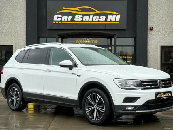 Volkswagen Tiguan Allspace SUV, Diesel, 2019, White