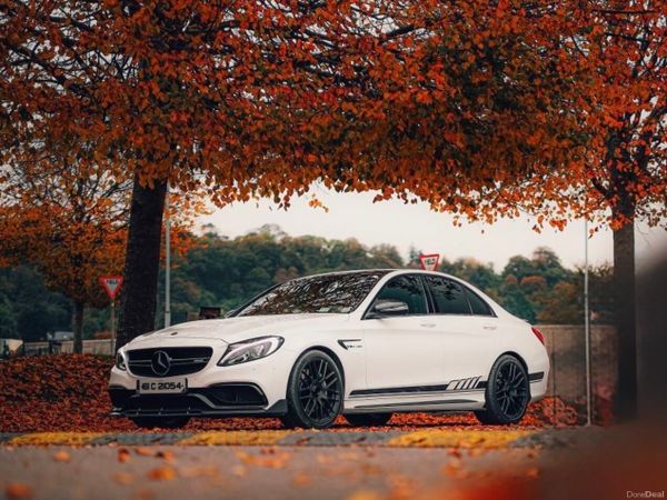 Mercedes-Benz C-Class Saloon, Petrol, 2016, White