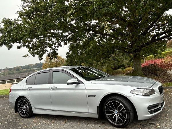 BMW 5-Series Saloon, Diesel, 2015, Silver