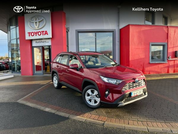 Toyota RAV4 SUV, Petrol Hybrid, 2019, Red