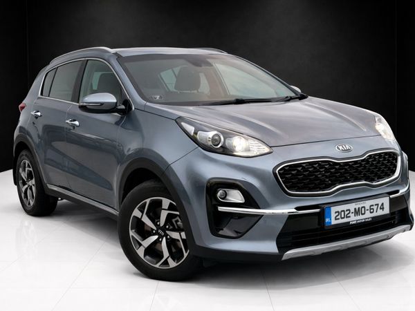 Kia Sportage SUV, Diesel Hybrid, 2020, Grey