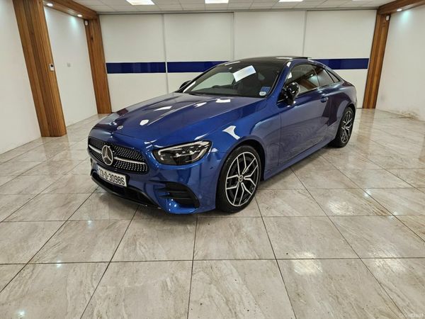 Mercedes-Benz E-Class Coupe, Petrol Hybrid, 2023, Blue