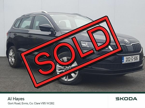 Skoda Karoq SUV, Diesel, 2020, Black