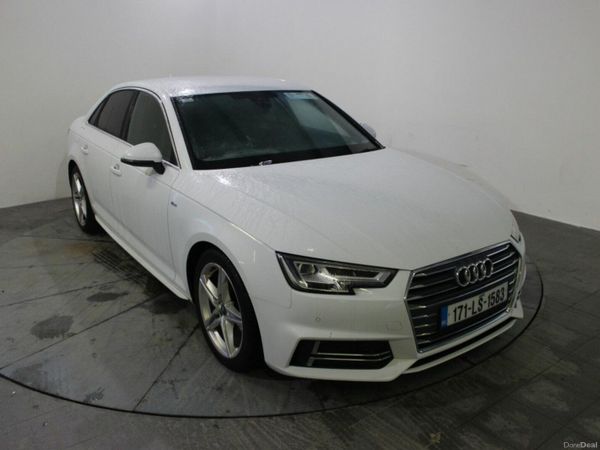 Audi A4 Saloon, Diesel, 2017, White
