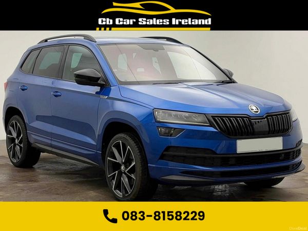 Skoda Karoq Estate, Petrol, 2021, Blue