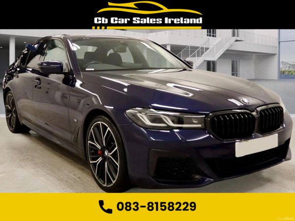 BMW 5-Series Saloon, Diesel, 2022, Blue