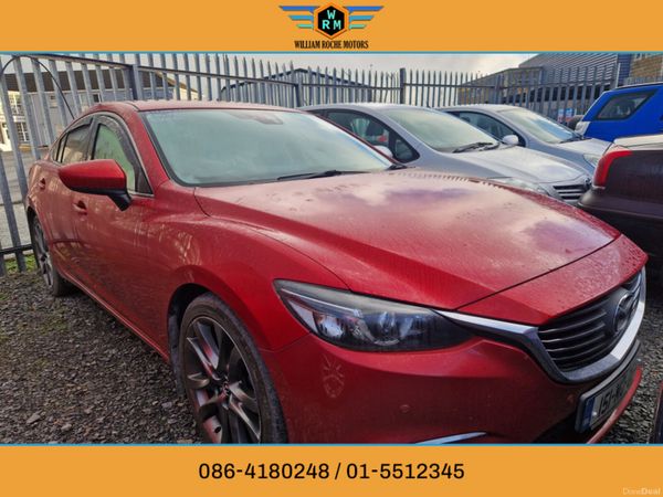 Mazda Mazda6 Saloon, Diesel, 2015, Red
