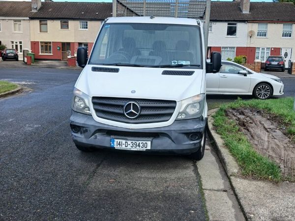 Mercedes-Benz Sprinter Tipper, Diesel, 2014, White