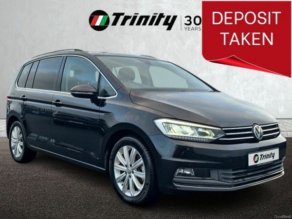 Volkswagen Touran MPV, Petrol, 2018, Black